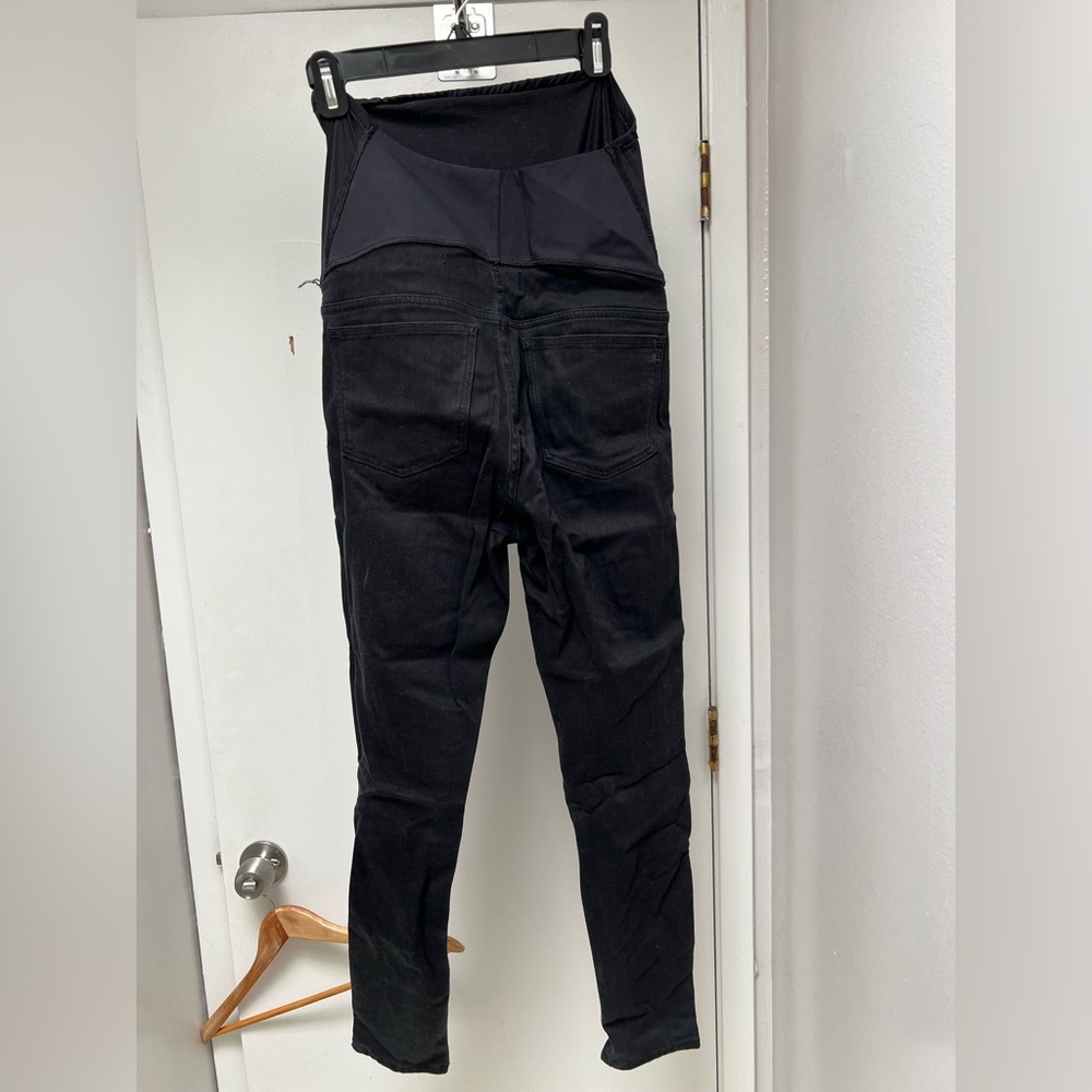 Madewell Black Maternity Skinny Jeans size 28